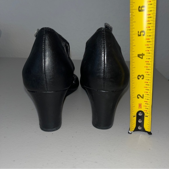 Vaneli Open Toe Dress Shoe Sandal Bow Detail Wedge Heel Size 9 - Picture 4 of 6